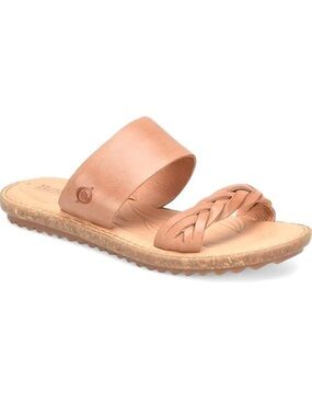 New Born Morena Sandals in Brown/Tan Size 8
